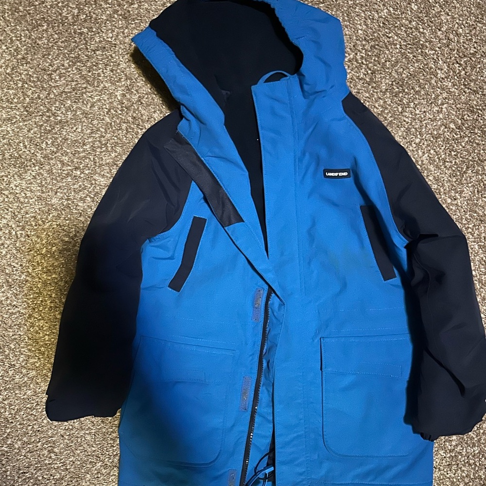 Boys Lands End Winter Coat